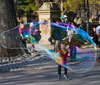Boy & Bubble in Central Park